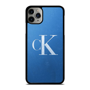CALVIN KLEIN CK LOGO BLUE iPhone 11 Pro Max Case Cover