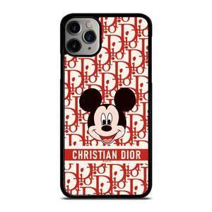 CHRISTIAN DIOR MICKEY MOUSE iPhone 11 Pro Max Case Cover