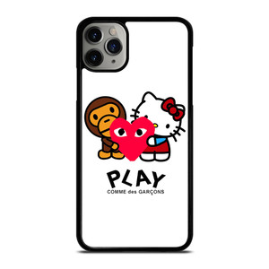 COMME DES GARCONS BAPE HELLO KITTY iPhone 11 Pro Max Case Cover