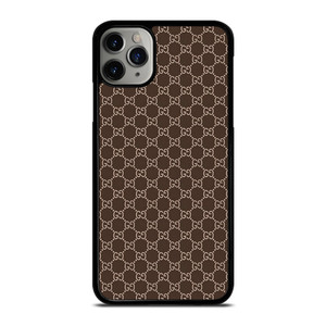 GUCCI BROWN PATTERN iPhone 11 Pro Max Case Cover