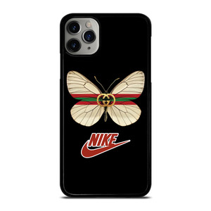 GUCCI BUTTERFLY X NIKE LOGO ICON iPhone 11 Pro Max Case Cover