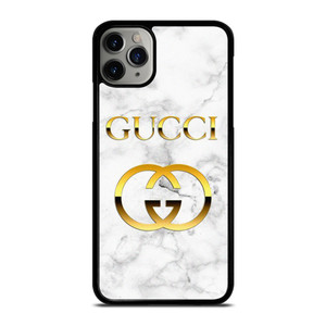 GUCCI GOLD MARBLE EMBLEM iPhone 11 Pro Max Case Cover