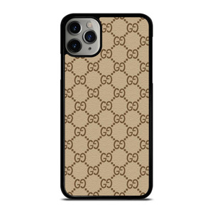 GUCCI PATTERN BROWN iPhone 11 Pro Max Case Cover GUCCI PATTERN BROWN iPhone 11 Pro Max Case Cover