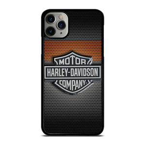HARLEY DAVIDSON MOTORCYCLES COMPANY METAL LOGO iPhone 11 Pro Max Case Cover