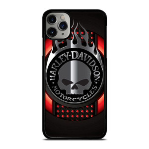 HARLEY DAVIDSON MOTORCYCLES COMPANY SKULL LOGO iPhone 11 Pro Max Case Cover