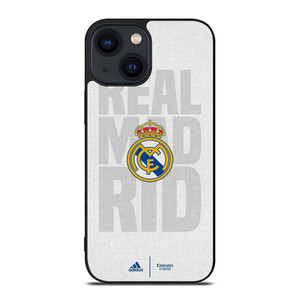 REAL MADRID ADIDAS LOGO iPhone 14 Plus Case Cover REAL MADRID ADIDAS LOGO iPhone 14 Plus Case Cover