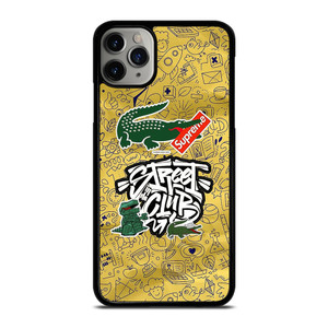 LACOSTE SUPREME LOGO STREET CLUB iPhone 11 Pro Max Case Cover