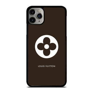 LOUIS VUITTON FLOWER LOGO BROWN iPhone 11 Pro Max Case Cover