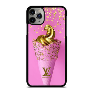 LOUIS VUITTON LOGO GOLDEN ICE CREAM ICON iPhone 11 Pro Max Case Cover