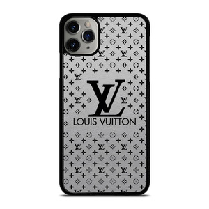 LOUIS VUITTON LV LOGO GRAY iPhone 11 Pro Max Case Cover LOUIS VUITTON LV LOGO GRAY iPhone 11 Pro Max Case Cover