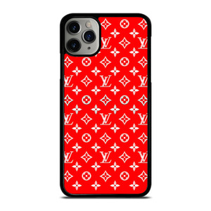 LOUIS VUITTON LV LOGO RED PATTERN iPhone 11 Pro Max Case Cover LOUIS VUITTON LV LOGO RED PATTERN iPhone 11 Pro Max Case Cover