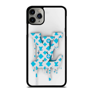 LOUIS VUITTON LV LOGO WHITE BLUE EMBLEM iPhone 11 Pro Max Case Cover