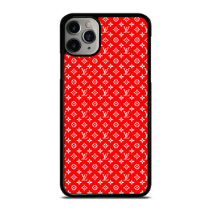 LV LOUIS VUITTON LOGO RED PATTERN iPhone 11 Pro Max Case Cover
