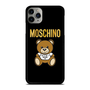 MOSCHINO BEAR LOGO iPhone 11 Pro Max Case Cover