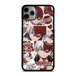 MY HERO ACADEMIA SHOTO TODOROKI QUOTE iPhone 11 Pro Max Case Cover