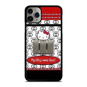 MY KITTY LOVES GUCCI LOGO iPhone 11 Pro Max Case Cover