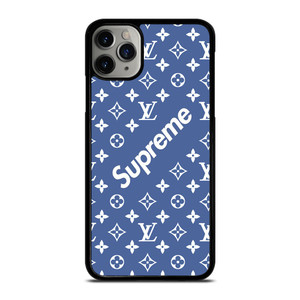 NEW SUPREME BLUE PATTERN iPhone 11 Pro Max Case Cover NEW SUPREME BLUE PATTERN iPhone 11 Pro Max Case Cover