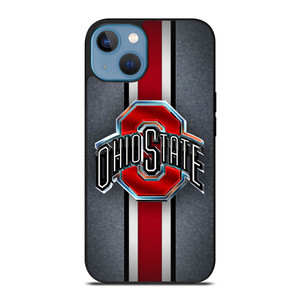 OHIO STATE BUCKEYES METAL LOGO iPhone 13 Case Cover OHIO STATE BUCKEYES METAL LOGO iPhone 13 Case Cover