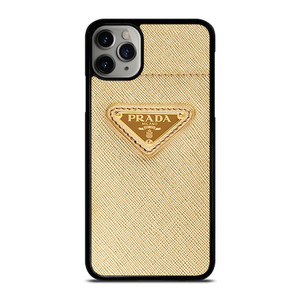 PRADA LOGO GOLD iPhone 11 Pro Max Case Cover