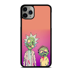 RICK AND MORTY HALLOWEEN ZOMBIES iPhone 11 Pro Max Case Cover