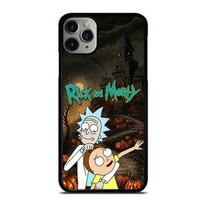 RICK AND MORTY HAPPY HALLOWEEN iPhone 11 Pro Max Case Cover