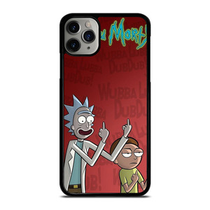 RICK AND MORTY MIDDLE FINGER iPhone 11 Pro Max Case Cover