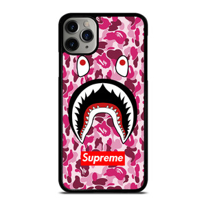 SUPREME BAPE CAMO SHARK iPhone 11 Pro Max Case Cover SUPREME BAPE CAMO SHARK iPhone 11 Pro Max Case Cover