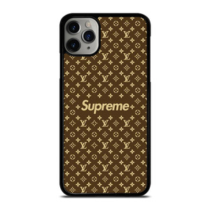 SUPREME BROWN PATTERN NEW iPhone 11 Pro Max Case Cover