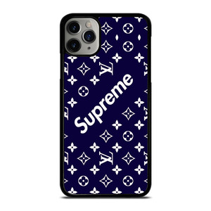 SUPREME NAVY PATTREN iPhone 11 Pro Max Case Cover SUPREME NAVY PATTREN iPhone 11 Pro Max Case Cover