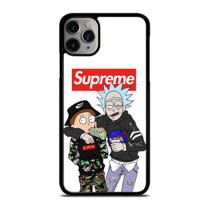 SUPREME RICK AND MORTY iPhone 11 Pro Max Case Cover