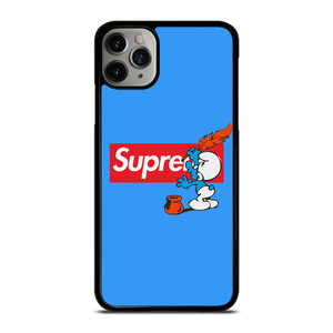 SUPREME X THE SMURFS iPhone 11 Pro Max Case Cover SUPREME X THE SMURFS iPhone 11 Pro Max Case Cover