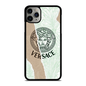 VERSACE LOGO PALM LEAVES iPhone 11 Pro Max Case Cover