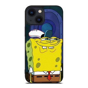 SPONGEBOB SQUAREPANTS EVIL FACE  iPhone 14 Plus Case Cover