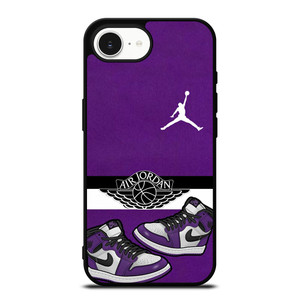 AIR JORDAN PURPLE LOGO iPhone 16e Case Cover AIR JORDAN PURPLE LOGO iPhone 16e Case Cover