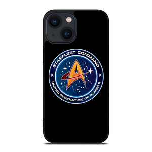 STARFLEET COMMAND BADGE 2 iPhone 14 Plus Case Cover STARFLEET COMMAND BADGE 2 iPhone 14 Plus Case Cover