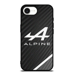ALPINE AUTOMOBILES LOGO CARBON iPhone 16e Case Cover ALPINE AUTOMOBILES LOGO CARBON iPhone 16e Case Cover