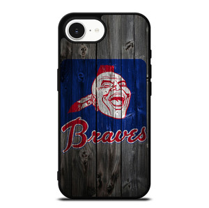 ATLANTA BRAVES BASEBALL WOODEN SYMBOL iPhone 16e Case Cover