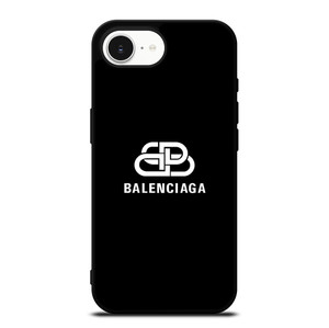 BALENCIAGA LOGO BLACK iPhone 16e Case Cover