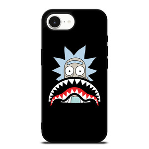 BAPE SHARK RICK AND MORTY iPhone 16e Case Cover BAPE SHARK RICK AND MORTY iPhone 16e Case Cover