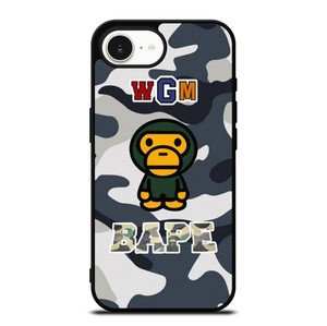 BAPESTA WGM CAMO iPhone 16e Case Cover