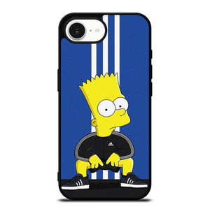 BART SIMPSONS ADIDAS STRIPE iPhone 16e Case Cover BART SIMPSONS ADIDAS STRIPE iPhone 16e Case Cover