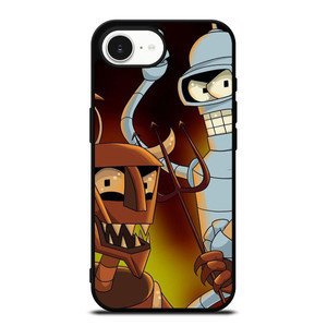 BENDER ROBOT DEVIL FUTURAMA CARTOON iPhone 16e Case Cover