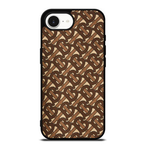 BROWN BURBERRY LOGO PATTERN EMBLEM iPhone 16e Case Cover BROWN BURBERRY LOGO PATTERN EMBLEM iPhone 16e Case Cover