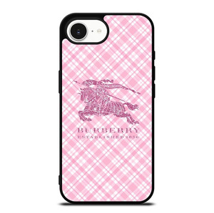 BURBERRY LOGO PINK PATTERN iPhone 16e Case Cover
