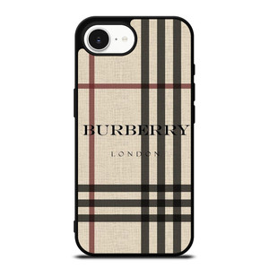BURBERRY LONDON LOGO PATTERN iPhone 16e Case Cover