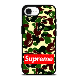 CAMO BAPE SUPREME iPhone 16e Case Cover CAMO BAPE SUPREME iPhone 16e Case Cover