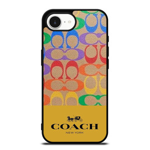 COACH NEW YORK ICON LOGO iPhone 16e Case Cover COACH NEW YORK ICON LOGO iPhone 16e Case Cover