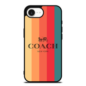 COACH NEW YORK ICON STRIPE iPhone 16e Case Cover COACH NEW YORK ICON STRIPE iPhone 16e Case Cover