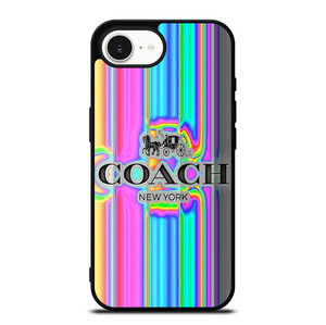 COACH NEW YORK LOGO COLORFUL iPhone 16e Case Cover