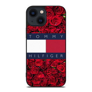 TOMMY HILFIGER ROSES LOGO  iPhone 14 Plus Case Cover